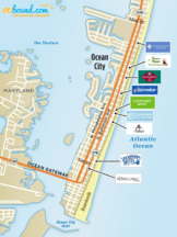 Ocean City, MD Hotel Map - Ocean City, MD | OCbound.com